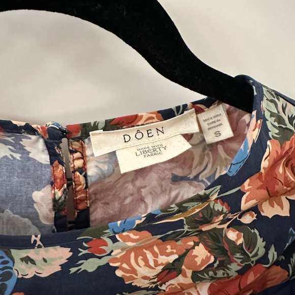 Doen Lyric Dress in Indigo Like New - Picture 8 of 9